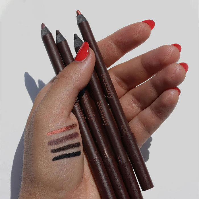 24 HR Waterproof Eyeliner Duo Sharpenable Eye Pencil